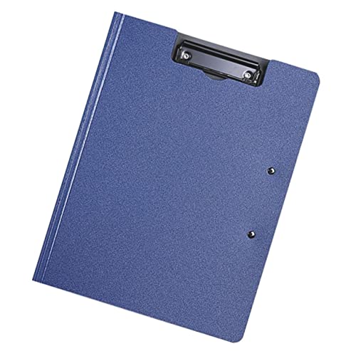 Operitacx Ordnerbrett Ordentlich Bindemittel Clipboard Büro Papier Datei Schreibwaren Dokumentieren Planke Schreibtisch Praktisches Akten-klemmbrett Zwischenablage Zeichnen Tafel Blau Metall von Operitacx