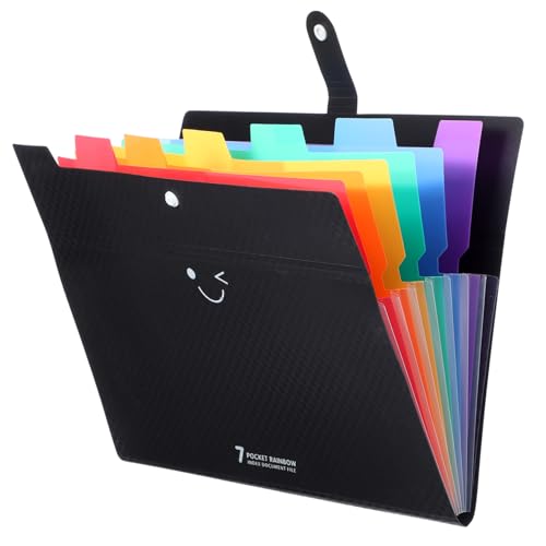 Operitacx PP Aktenordner Fächer Schwarz Erweiterbarer File Folder mit Großer Kapazität Vielseitiger Dokumentenorganizer für Büro Schule Belege und Wichtige Unterlagen Multifunktionale Mappe Operitacx PP Aktenordner Fächer Schwarz Erweiterbarer File Folder mit Großer Kapazität Vielseitiger Dokumentenorganizer für Büro Schule Belege und Wichtige Unterlagen Multifunktionale Mappe von Operitacx