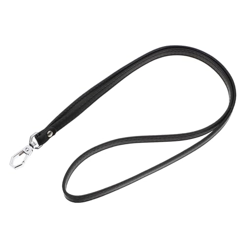 Operitacx PU Handykarten Lanyard Schwarz mit Lederband Strapazierfähiger Leichter Handy Umhängeriemen für Arbeit und Schule Praktischer Kartenhalter für Ausweise und Namensschilder Operitacx PU Handykarten Lanyard Schwarz mit Lederband Strapazierfähiger Leichter Handy Umhängeriemen für Arbeit und Schule Praktischer Kartenhalter für Ausweise und Namensschilder von Operitacx