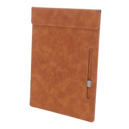 Operitacx PU Schreibunterlage Dokumentenhalter Klemmbrett Organizer aus Langlebigem PU Material Leicht und Tragbar für Business Meetings und Konferenzen Glatte Schreibfläche für Klare Operitacx PU Schreibunterlage Dokumentenhalter Klemmbrett Organizer aus Langlebigem PU Material Leicht und Tragbar für Business Meetings und Konferenzen Glatte Schreibfläche für Klare von Operitacx