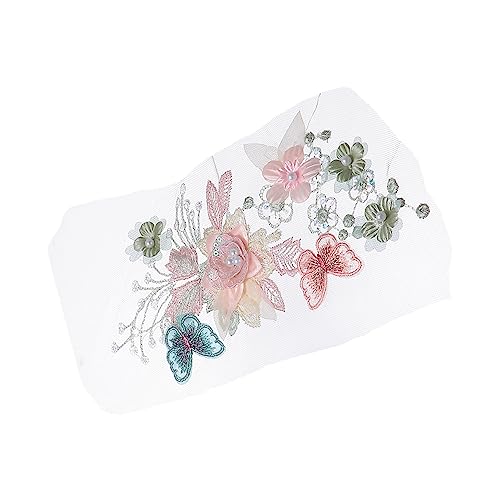 Operitacx Pailletten Blüten Stickerei Applikation mit Perlen Leichte Stoffpatches zum Aufnähen Diy Kleidung Dekoration Farbenfrohe Weiche Stoffaufnäher für Cheongsam und Festliche Kleider Operitacx Pailletten Blüten Stickerei Applikation mit Perlen Leichte Stoffpatches zum Aufnähen Diy Kleidung Dekoration Farbenfrohe Weiche Stoffaufnäher für Cheongsam und Festliche Kleider von Operitacx