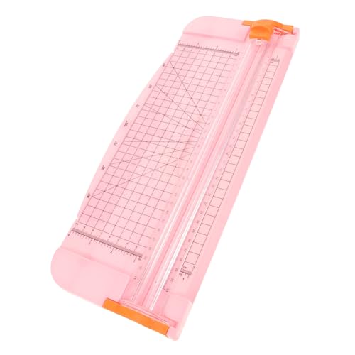 Operitacx Paper Cutter Tragbarer Papiertrimmer aus Kunststoff und Metall Faltbar für Scrapbooking Basteln Büro und DIY Projekte Einfach zu Bedienen Langlebig Rosa Operitacx Paper Cutter Tragbarer Papiertrimmer aus Kunststoff und Metall Faltbar für Scrapbooking Basteln Büro und DIY Projekte Einfach zu Bedienen Langlebig Rosa von Operitacx