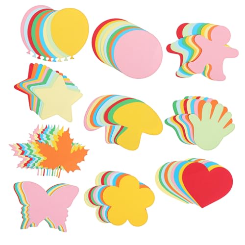 Operitacx Papier Cutouts für Klassenzimmer Handgefertigte Designs für Lehrer und Wanddekorationen zum Selbermachen von Operitacx