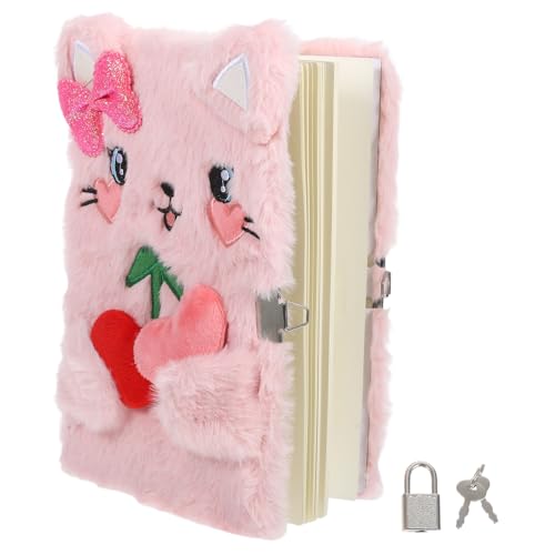 Operitacx Plüsch Katzen Tagebuch mit Schloss und Schlüsseln Süßes Abschließbares Notizbuch für Mädchen Privates Journal zum Schreiben Zeichnen Geschenk für Katzenliebhaber Operitacx Plüsch Katzen Tagebuch mit Schloss und Schlüsseln Süßes Abschließbares Notizbuch für Mädchen Privates Journal zum Schreiben Zeichnen Geschenk für Katzenliebhaber von Operitacx