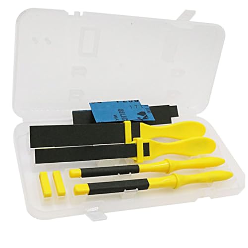 Operitacx Polierset für Schmuck Metall Schleifen Schleifwerkzeuge Schleifpapier und Lineal für DIY Projekte für Schmuckherstellung und Oberflächenpolitur Operitacx Polierset für Schmuck Metall Schleifen Schleifwerkzeuge Schleifpapier und Lineal für DIY Projekte für Schmuckherstellung und Oberflächenpolitur von Operitacx