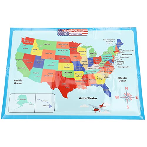 Operitacx Poster Usa-Wandkarte Usa-Wandkarte Für Schule Klassenzimmer Vorschule Kindergarten Spielzimmer Wanddekoration Karte Verwenden Operitacx Poster Usa-Wandkarte Usa-Wandkarte Für Schule Klassenzimmer Vorschule Kindergarten Spielzimmer Wanddekoration Karte Verwenden von Operitacx