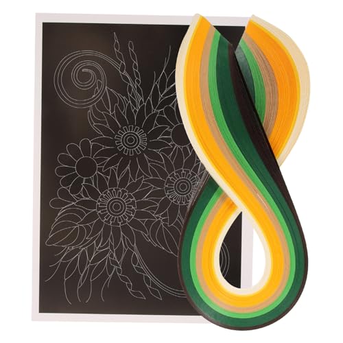 Operitacx Quilling Papier für Erwachsene und Anfänger Teiliges Buntes Papierstreifen Bastelset für Blumen DIY Handwerk mit Langlebigen Farbintensiven Quilling Streifen für Kreative Operitacx Quilling Papier für Erwachsene und Anfänger Teiliges Buntes Papierstreifen Bastelset für Blumen DIY Handwerk mit Langlebigen Farbintensiven Quilling Streifen für Kreative von Operitacx