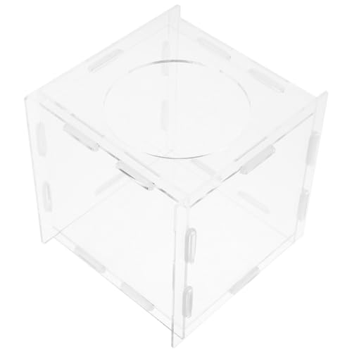 Operitacx Raffle Box Transparente Acryl Lotteriebox für Spenden Tipps und Verlosungen für Partys Versammlungen und Unternehmensveranstaltungen von Operitacx
