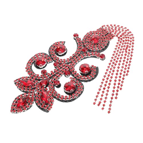 Operitacx Rhinestone Quaste Schulterklappen für Vintage Kleider Strass Dekoration für Hochzeiten Bälle und Besondere Anlässe Handgefertigte Schulterakzente mit Elegantem Vintage Charme Operitacx Rhinestone Quaste Schulterklappen für Vintage Kleider Strass Dekoration für Hochzeiten Bälle und Besondere Anlässe Handgefertigte Schulterakzente mit Elegantem Vintage Charme von Operitacx