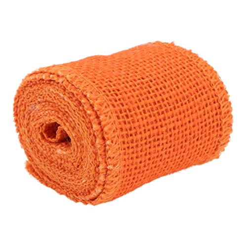 Operitacx Jute-sackleinen-band-rolle Orange Kariert Sackleinen Für Weihnachtsdekorationen Basteln Operitacx Jute-sackleinen-band-rolle Orange Kariert Sackleinen Für Weihnachtsdekorationen Basteln von Operitacx