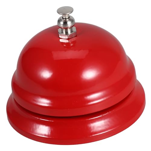 Operitacx Rote Handklingel aus Robustem Legierungsmetall für Restaurantservice Schnelle Bedienung Vielseitig als Empfangs und Desktop Glocke für Familienfeiern und Spieleinsatz Operitacx Rote Handklingel aus Robustem Legierungsmetall für Restaurantservice Schnelle Bedienung Vielseitig als Empfangs und Desktop Glocke für Familienfeiern und Spieleinsatz von Operitacx