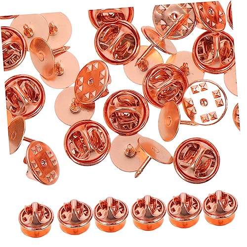Operitacx Schmetterlingsbroschenteile 50 Sets mit Anstecknadeln und Kupplungsverschlüssen für Schmuckservice-anstecker und Abzeichen Operitacx Schmetterlingsbroschenteile 50 Sets mit Anstecknadeln und Kupplungsverschlüssen für Schmuckservice-anstecker und Abzeichen von Operitacx