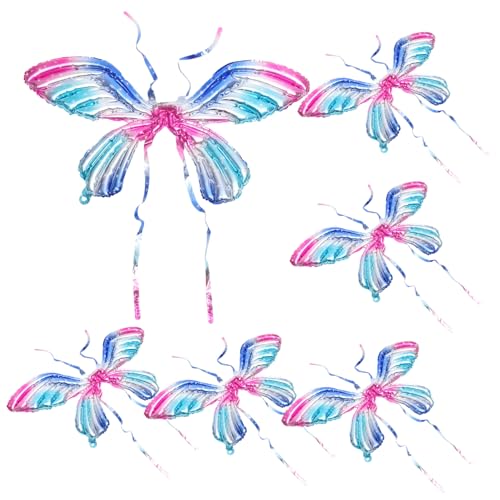 Operitacx Schmetterlingsflügel Folienballons Aufblasbare Flügel Leuchtendem Blau Vielseitige Partydeko und Cosplay Accessoire für Feen und Märchenkostüme Inklusive Mini Operitacx Schmetterlingsflügel Folienballons Aufblasbare Flügel Leuchtendem Blau Vielseitige Partydeko und Cosplay Accessoire für Feen und Märchenkostüme Inklusive Mini von Operitacx