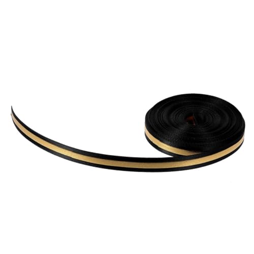 Operitacx Schwarzes Breites Geschenkband mit Goldener Prägung Polyester Abschlussschleife für Geschenkverpackung DIY Dekoration Party und Bastelband für Abschlussfeiern Operitacx Schwarzes Breites Geschenkband mit Goldener Prägung Polyester Abschlussschleife für Geschenkverpackung DIY Dekoration Party und Bastelband für Abschlussfeiern von Operitacx