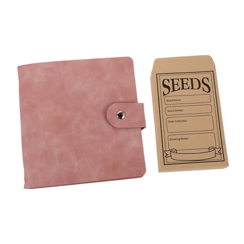 Operitacx Seed Storage Album Albumkartenärmel Organisator Für Gartensamen Organisatoren Der Saatgutlagerung Pu-leder Rosa Operitacx Seed Storage Album Albumkartenärmel Organisator Für Gartensamen Organisatoren Der Saatgutlagerung Pu-leder Rosa von Operitacx