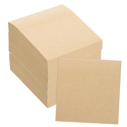 Operitacx Selbstklebende Notizblöcke Praktische Haftnotizen Portable Memo Pads für Schule Büro und Zuhause Rückstandsfrei Ablösbar Organisieren und Markieren von Operitacx
