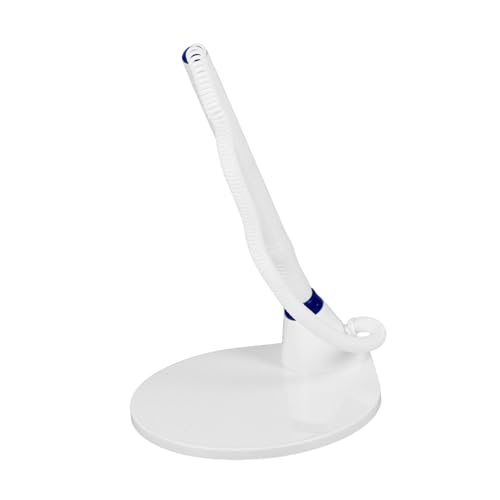 Operitacx Sichere Schreibtisch Stift mit Kette und Kunststoffhalter Ergonomischer Kugelschreiber für Bank Büro und Schule Bequemer Unterschriftstift für Professionelle Anwendungen von Operitacx