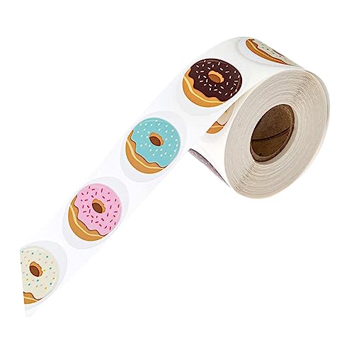 Operitacx Siegel Aufkleber Krapfen Etikett Hausgemachte Backaufkleber Verpackung Von Backwaren Backverpackungsdekorationsaufkleber Backen Aufkleber Versiegeln Von Kuchen Paketaufkleber von Operitacx