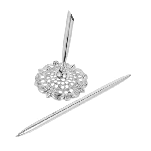Operitacx Signierstift Business Accessoire Hotel Schreibstift Zarter Business Stift Gästebuch Stift Theken Business Stift Professioneller Kugelschreiber Dekorative Stifte Edelstahl Operitacx Signierstift Business Accessoire Hotel Schreibstift Zarter Business Stift Gästebuch Stift Theken Business Stift Professioneller Kugelschreiber Dekorative Stifte Edelstahl von Operitacx