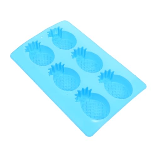 Operitacx Silikonform Ananas Seifenform Gießform für Handgemachte Seife DIY Kerzen Kuchen Jelly Backen Basteln Wiederverwendbar Bpa frei von Operitacx