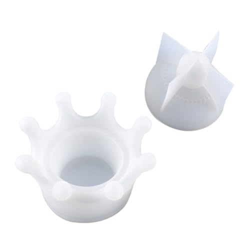 Operitacx Silikonform Aufbewahrungsbox mit Festem Deckel Flexible Krone Resin Gießform für Schmuckbox Kerzenhalter und DIY Dekoration Wiederverwendbar für Epoxidharz Bastelprojekte Operitacx Silikonform Aufbewahrungsbox mit Festem Deckel Flexible Krone Resin Gießform für Schmuckbox Kerzenhalter und DIY Dekoration Wiederverwendbar für Epoxidharz Bastelprojekte von Operitacx