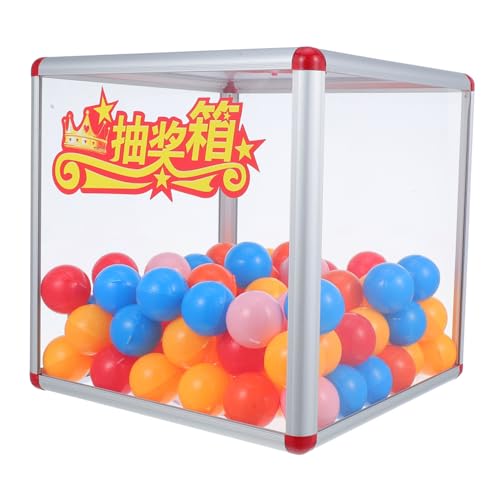 Operitacx Spendenbox Aus Acryl Für Vorschläge: 25 X 25 X 25 Cm, Transparente Wahlurne Für Die Stimmabgabe, Wohltätigkeitsmünzen, Mitarbeitersammlung von Operitacx