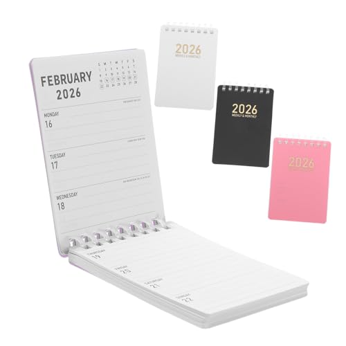 Operitacx Spulenplanbuch Spiralplaner Notizbuch Mini Notizbuch Mit Spiralspule Journaling -notizbücher Spiral Monatskalenderbuch Spiraler Notizblock Mit Spiraltasche Papier Operitacx Spulenplanbuch Spiralplaner Notizbuch Mini Notizbuch Mit Spiralspule Journaling -notizbücher Spiral Monatskalenderbuch Spiraler Notizblock Mit Spiraltasche Papier von Operitacx