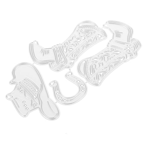 Operitacx Stanzschablonen DIY Boot und Hut Carbonstahl Stanzformen für Scrapbooking Kartenherstellung Stabile Prägeschablonen Basteln für Bastelfreunde Operitacx Stanzschablonen DIY Boot und Hut Carbonstahl Stanzformen für Scrapbooking Kartenherstellung Stabile Prägeschablonen Basteln für Bastelfreunde von Operitacx