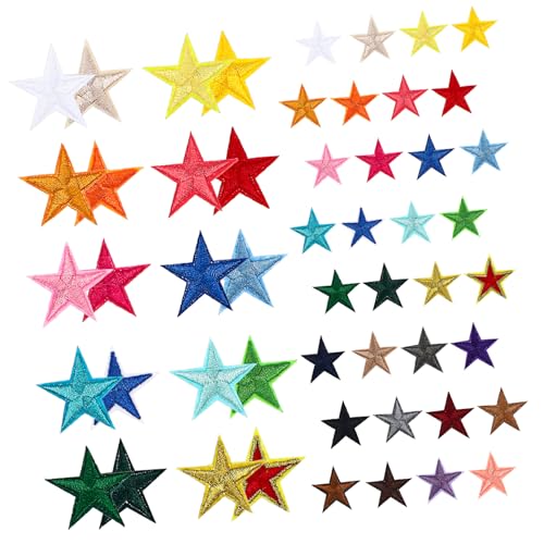Operitacx Stern Aufnäher 1 Packung für Kleidung und Rucksäcke Aufbügeln Patches Kreative Stickapplikationen Langlebige Polyester Flicken Süße Selbstgemacht Bastelverzierungen Operitacx Stern Aufnäher 1 Packung für Kleidung und Rucksäcke Aufbügeln Patches Kreative Stickapplikationen Langlebige Polyester Flicken Süße Selbstgemacht Bastelverzierungen von Operitacx