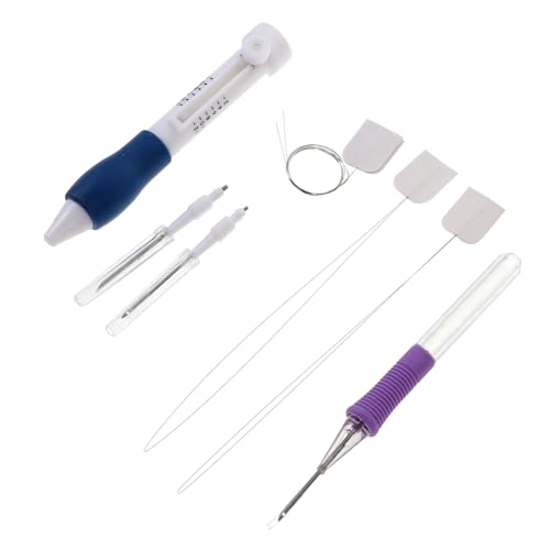 Operitacx Stickstift Stanznadel Bausätze Einfädler Stickstift stanzen Punch-Nadel-Stoff Stanznadel zum Sticken Stricken stickgarn set sticknadeln stickmaschine werkzeug Sticknadeln stanzen Operitacx Stickstift Stanznadel Bausätze Einfädler Stickstift stanzen Punch-Nadel-Stoff Stanznadel zum Sticken Stricken stickgarn set sticknadeln stickmaschine werkzeug Sticknadeln stanzen von Operitacx