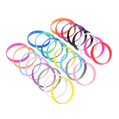 Operitacx Stück Weiche Bequeme Gummiarmbänder für Partys für Erwachsene für Outdoor Aktivitäten und Konzerte Operitacx Stück Weiche Bequeme Gummiarmbänder für Partys für Erwachsene für Outdoor Aktivitäten und Konzerte von Operitacx