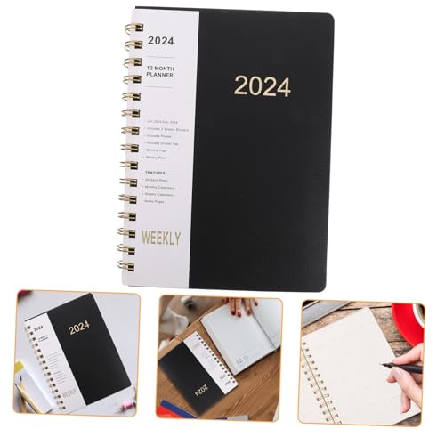 Operitacx Tage Jahresplaner Spiralnotizbuch Zeitmanagement Notizblock für Studenten Büro Reisen Leichtes Tragbares Tagesplaner Notizbuch mit Stylischem Schutzcover für Tägliche Aufgaben und Operitacx Tage Jahresplaner Spiralnotizbuch Zeitmanagement Notizblock für Studenten Büro Reisen Leichtes Tragbares Tagesplaner Notizbuch mit Stylischem Schutzcover für Tägliche Aufgaben und von Operitacx