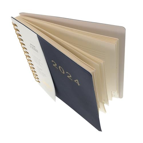 Operitacx Tage Spiralplaner Blau Jahreskalender Notizbuch Zeitmanagement Planer für Büro und Schule Dekoratives Coil Notizheft für Effiziente Terminplanung und Gewohnheitsentwicklung Operitacx Tage Spiralplaner Blau Jahreskalender Notizbuch Zeitmanagement Planer für Büro und Schule Dekoratives Coil Notizheft für Effiziente Terminplanung und Gewohnheitsentwicklung von Operitacx