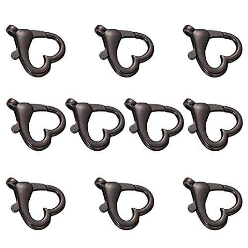 Operitacx Taschenschnallen 10 Stück Handgefertigt Herzform Metallteile Für Schlüsselanhänger Zubehör Operitacx Taschenschnallen 10 Stück Handgefertigt Herzform Metallteile Für Schlüsselanhänger Zubehör von Operitacx