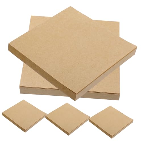 Operitacx Teiliges Haftnotiz Selbstklebende Abreißbare Memo Pads Kleine Haftnotizen aus Kraftpapier Notizblock für Schule Büro Zuhause für Erinnerungen und To Do Listen von Operitacx