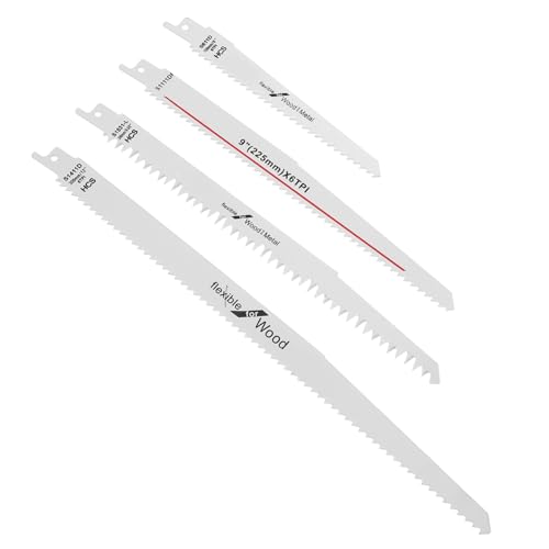 Operitacx Teiliges Säbelsägeblatt Set Hochwertigem Karbonstahl Grobe und Zahnung Vielseitig für Holz und Metallzuschnitte Pruning Blades Geeignet für Präzises Schneiden bis Langlebig und Operitacx Teiliges Säbelsägeblatt Set Hochwertigem Karbonstahl Grobe und Zahnung Vielseitig für Holz und Metallzuschnitte Pruning Blades Geeignet für Präzises Schneiden bis Langlebig und von Operitacx