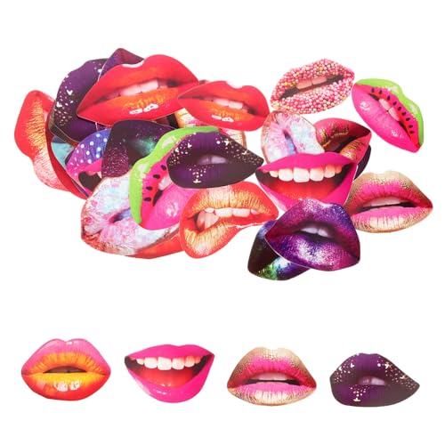 Operitacx Teiliges Set Kreative Bunte Lippen Foto Requisiten für Party Einzigartige Lustige Mund Formen Vielseitige Festival Accessoires für Hochzeit Geburtstagsfeier Shower Operitacx Teiliges Set Kreative Bunte Lippen Foto Requisiten für Party Einzigartige Lustige Mund Formen Vielseitige Festival Accessoires für Hochzeit Geburtstagsfeier Shower von Operitacx