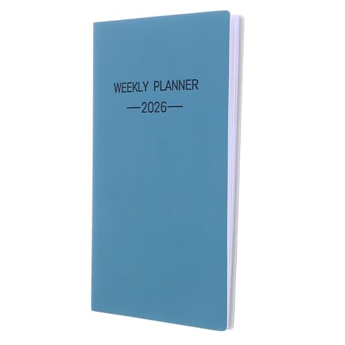 Operitacx Terminplaner Für Kleiner Wochenplaner Schmaler Reiseplaner Mit Notizblock Organizer Für Büro Und Tasche Wochenkalender Mit Tintebeständigem Papier von Operitacx
