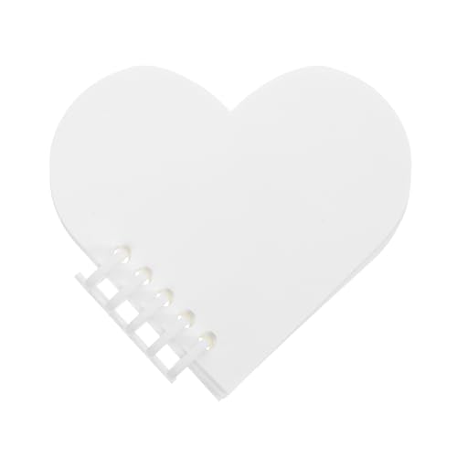 Operitacx Thermaltransferheft scrapbook hochzeit Sublimations-Bilderrahmen Bankbilderbuch Buch mit losen Blättern Valentinstag Handwerk fotobuch selber machen Braut-Sammelalbum Plastik Weiß von Operitacx