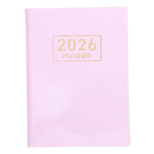 Operitacx Tragbarer Kleiner Kalender Notizblock 2026 PU Einband Wochen und Monatsplaner für Handtasche Reise Notizbuch Dickes Papier Operitacx Tragbarer Kleiner Kalender Notizblock 2026 PU Einband Wochen und Monatsplaner für Handtasche Reise Notizbuch Dickes Papier von Operitacx