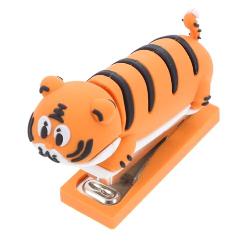 Operitacx Tragbarer Mini Hefter Tiger Design Kreativer Handlicher Tacker für Büro und Schule Kompakter Desktop Hefter für Schnelles und Einfaches Heften Leicht und Stabil für Unterwegs Operitacx Tragbarer Mini Hefter Tiger Design Kreativer Handlicher Tacker für Büro und Schule Kompakter Desktop Hefter für Schnelles und Einfaches Heften Leicht und Stabil für Unterwegs von Operitacx