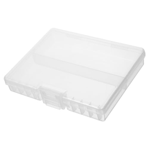 Operitacx Transparente Robuste Batterie Organizer Box für Aaa Batterien Tragbare Sortierbox mit Sicherem Schutz Kompakt und Vielseitig für Zuhause Reise und Gewerblichen Einsatz von Operitacx