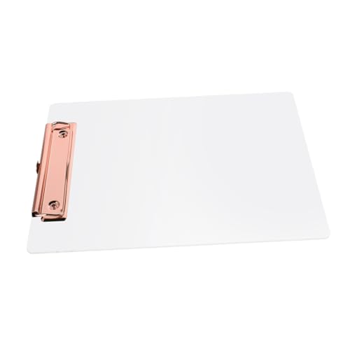 Operitacx Transparentes Clipboard aus Robuste Schreibunterlage mit Clip für Schule Büro und Meetings Praktische Notizen und Effizientes Arbeiten Operitacx Transparentes Clipboard aus Robuste Schreibunterlage mit Clip für Schule Büro und Meetings Praktische Notizen und Effizientes Arbeiten von Operitacx