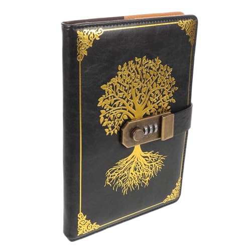 Operitacx Vintage Journal Tragbares PU Deckel Notizbuch für Meetings und Tägliche Notizen für Büro und Reisen von Operitacx