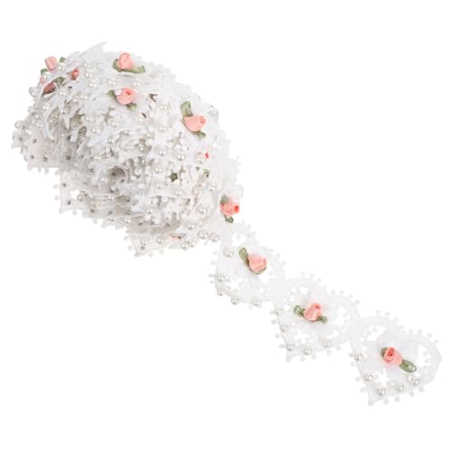 Operitacx Vintage Weiße Spitzenbordüre mit Bestickten Perlenblumen Blumen Applikationen Bestickte Spitzenbänder für Brautkleider Diy-nähzubehör für Hochzeitskleidung Hutdekoration Operitacx Vintage Weiße Spitzenbordüre mit Bestickten Perlenblumen Blumen Applikationen Bestickte Spitzenbänder für Brautkleider Diy-nähzubehör für Hochzeitskleidung Hutdekoration von Operitacx