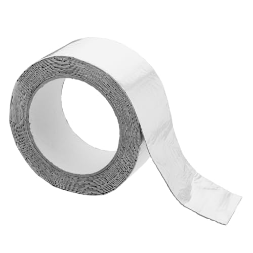 Operitacx Wasserdichtes Klebeband Rohrleckdichter rv reparaturband Wärmerohr -Isolationsband Butylkautschukband wasserdichtes Butylband Dachband Aluminiumfolie plus Butylkleber Silber Operitacx Wasserdichtes Klebeband Rohrleckdichter rv reparaturband Wärmerohr -Isolationsband Butylkautschukband wasserdichtes Butylband Dachband Aluminiumfolie plus Butylkleber Silber von Operitacx
