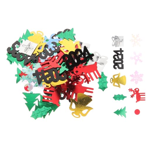 Operitacx Weihnachtliches Konfetti Schwarz Glitzernde Tischdeko Streudeko für Silvester Neujahrsfeier Sicheres Langlebiges Party Confetti für Festliche Dekoration und Bastelideen Operitacx Weihnachtliches Konfetti Schwarz Glitzernde Tischdeko Streudeko für Silvester Neujahrsfeier Sicheres Langlebiges Party Confetti für Festliche Dekoration und Bastelideen von Operitacx