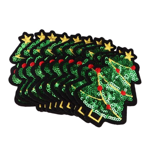 Operitacx Weihnachtsapplikationen Pailletten-Weihnachtsbaum Weihnachts-Aufnäher Zum Aufbügeln Niedliche Aufnäher Zum Aufbügeln Für Rucksack Kleidung Hose Mütze Diy-Dekoration Operitacx Weihnachtsapplikationen Pailletten-Weihnachtsbaum Weihnachts-Aufnäher Zum Aufbügeln Niedliche Aufnäher Zum Aufbügeln Für Rucksack Kleidung Hose Mütze Diy-Dekoration von Operitacx