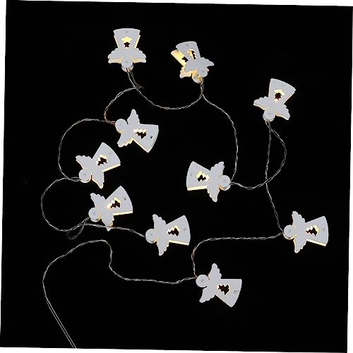 Operitacx Weihnachtsgirlande Lichterkette mit Hohlem Holz Engelmotiv Dekorative LED Lichterkette für Innen Weihnachtliche Party und Baumdeko Warmweiß Festliche Beleuchtung Operitacx Weihnachtsgirlande Lichterkette mit Hohlem Holz Engelmotiv Dekorative LED Lichterkette für Innen Weihnachtliche Party und Baumdeko Warmweiß Festliche Beleuchtung von Operitacx