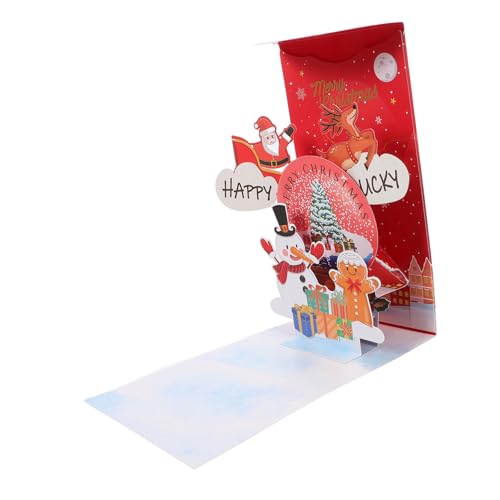 Operitacx Weihnachtsgrußkarte Kreative Schneemann Designkarte für Festliche Anlässe Hochwertige Handwerkskunst für und Persönliche Botschaften an Freunde und Familie Operitacx Weihnachtsgrußkarte Kreative Schneemann Designkarte für Festliche Anlässe Hochwertige Handwerkskunst für und Persönliche Botschaften an Freunde und Familie von Operitacx